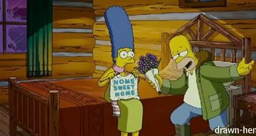 Романтический отпуск Симпсонов, наполненный еблей