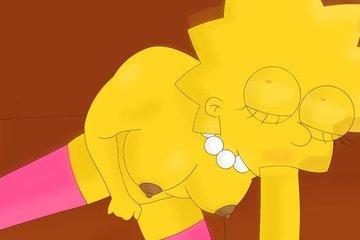 Нед Фландерс выебал Лизу Симпсон в жопу после минета